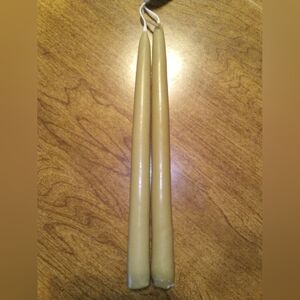 Sunshine Candle Works Authentic Bayberry Classic Tapered Candles Set Of Two NWT